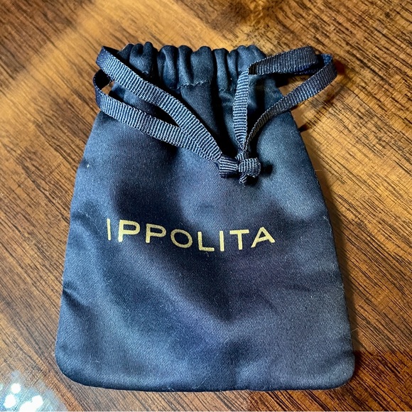 IPPOLITA 18K/750 Yellow Gold Senso™ Mini Disc Bracelet +5 quality Diamonds ITALY - Picture 11 of 14